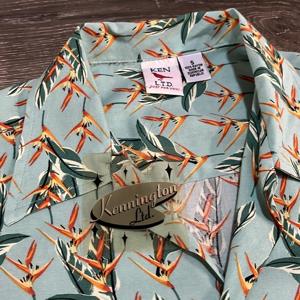 Ken LTD button down shirt size small NWT - Picture 2 of 3